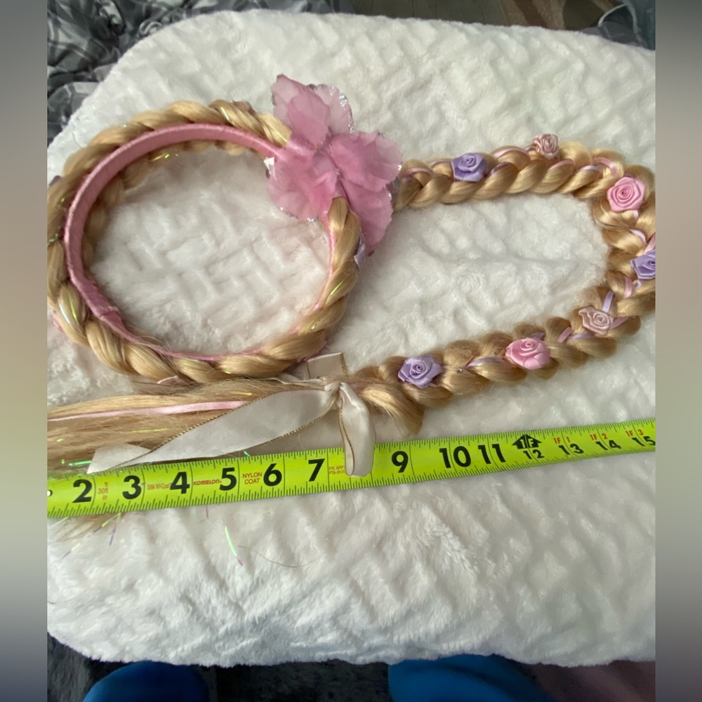 Disney Rapunzel Braided Hair Headband - Pink and Gold